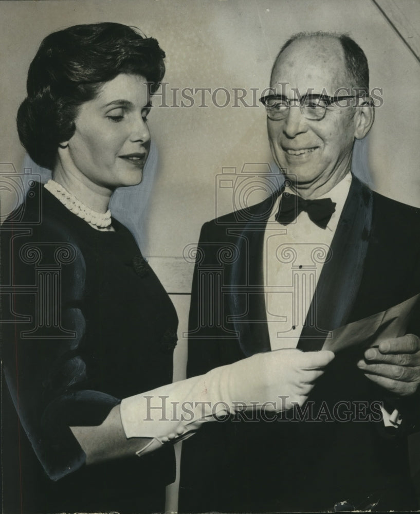 1962, Mrs. Marshall Haynes &amp; Joseph Greene, Birmingham Symphony - Historic Images