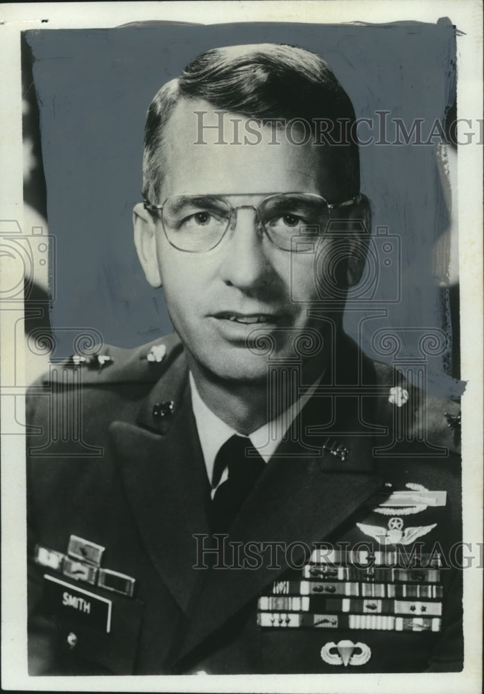 1976 Press Photo Major General James C. Smith, Ft. Rucker Commander - abno11307 - Historic Images