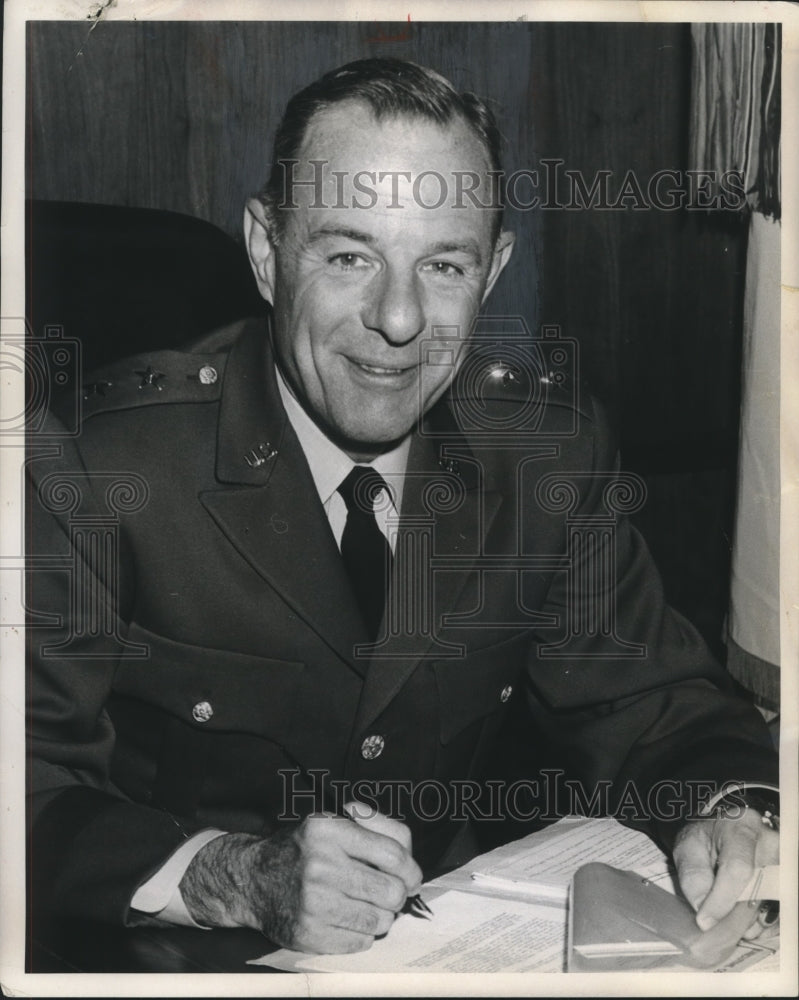 1960 Major General August Schomburg of Redstone Arsenal - Historic Images