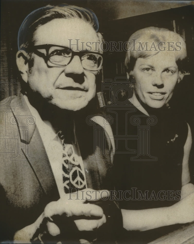 1969, Bishop James Pike and Wife Diane - abno11374 - Historic Images