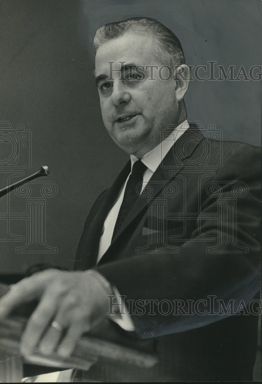1966, Dr. Howard Phillips, College President - abno11387 - Historic Images