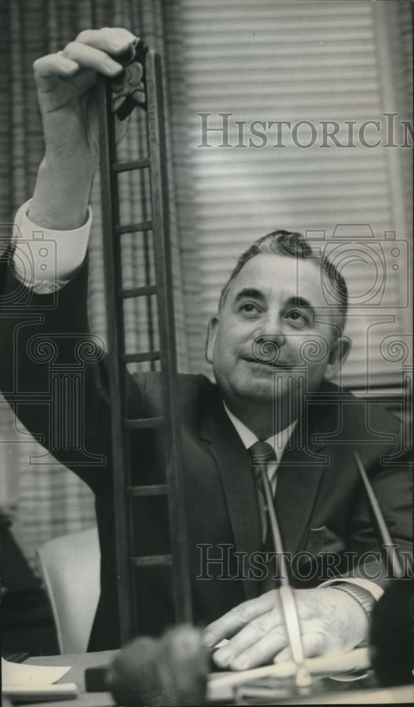 1964, Howard Mitchell Phillips, President, Birmingham Southern - Historic Images