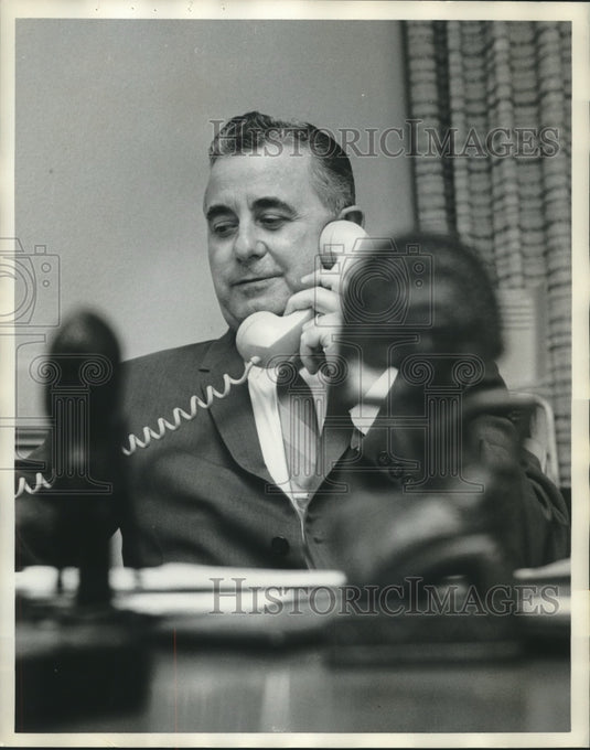 1964, President Dr. Howard M. Phillips, Birmingham Southern College - Historic Images