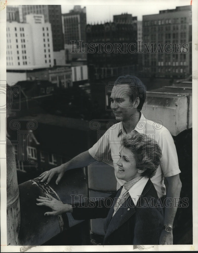 1978, Actors Bob and Mildred Ann Tatum - abno11426 - Historic Images