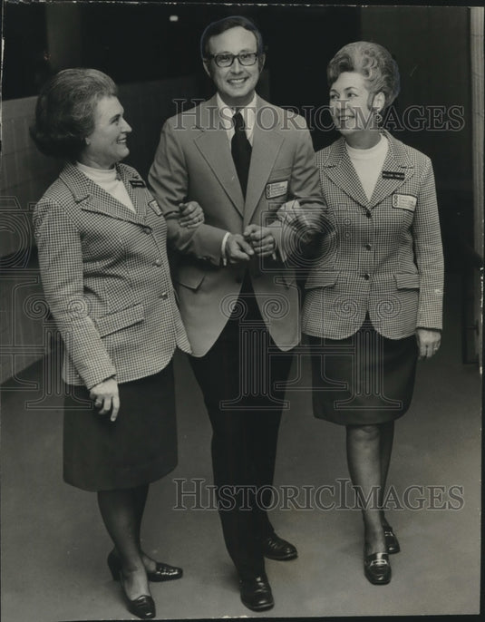 1973, New Uniforms on Birmingham Convention & Visitors Bureau Members - Historic Images
