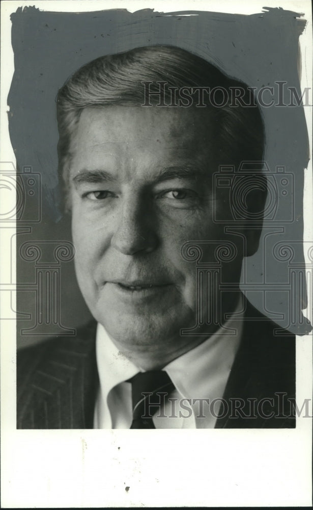 1981 Press Photo W. Bruce Thomas, U.S. Steel - abno11500 - Historic Images