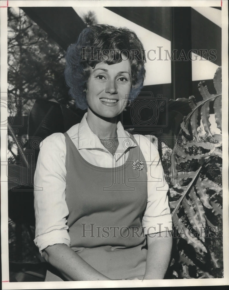 1976 Press Photo Mrs. Patrick Thornton of Women&#39;s Committee of Birmingham Ballet - Historic Images