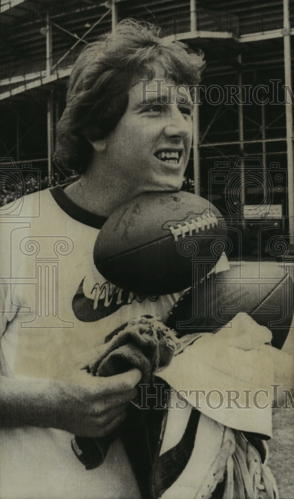 1974 Press Photo New Orleans Saints star quarterback, Archie Manning- Historic Images