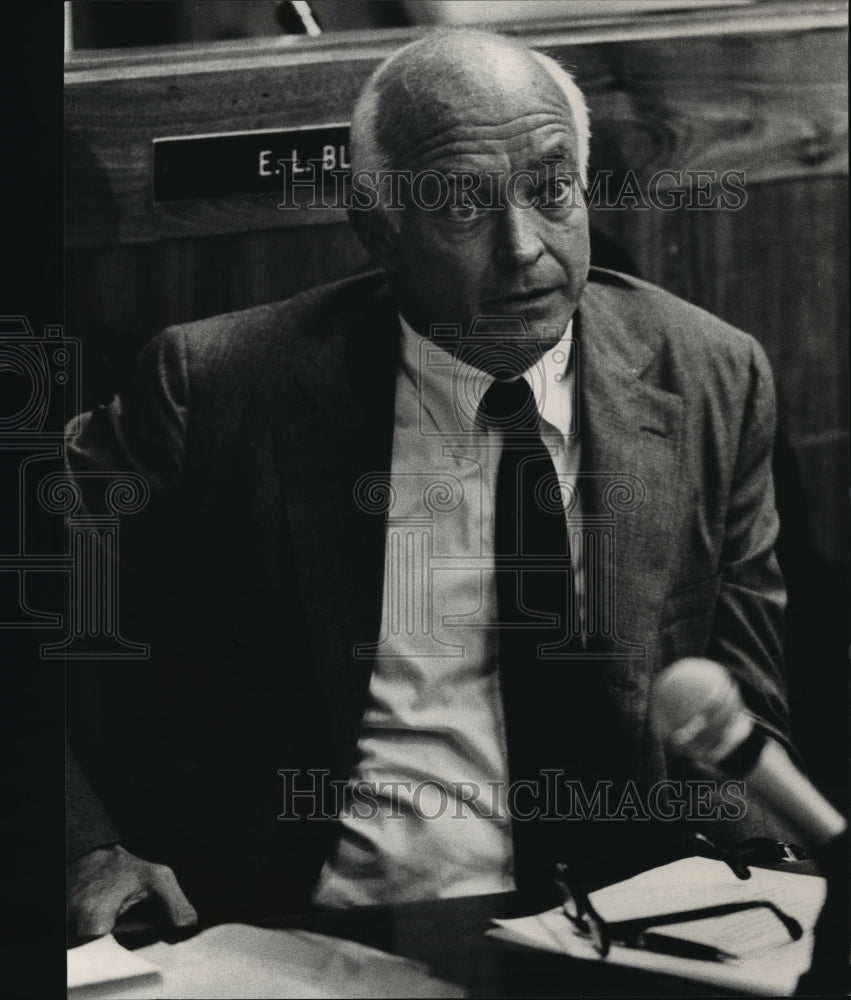 1984 Press Photo Alabama-Birmingham Horse Racing Commission, Alex Newton.-Historic Images
