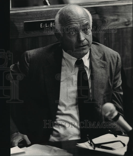 1984 Press Photo Alabama-Birmingham Horse Racing Commission, Alex Newton.-Historic Images