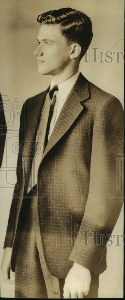 1937 Press Photo Alabama-Robert Franklin, son of Dr. and Mrs. Marvin A. Franklin- Historic Images