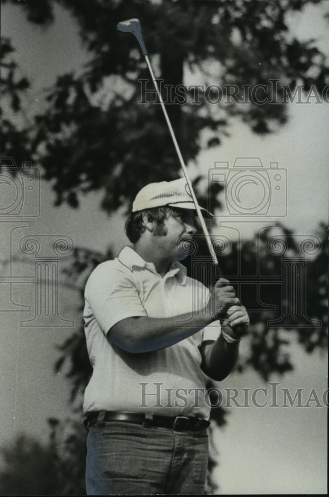 1973 Press Photo Alabama-Elvis Larkin booms drive..Was second in Pine Tree golf.- Historic Images