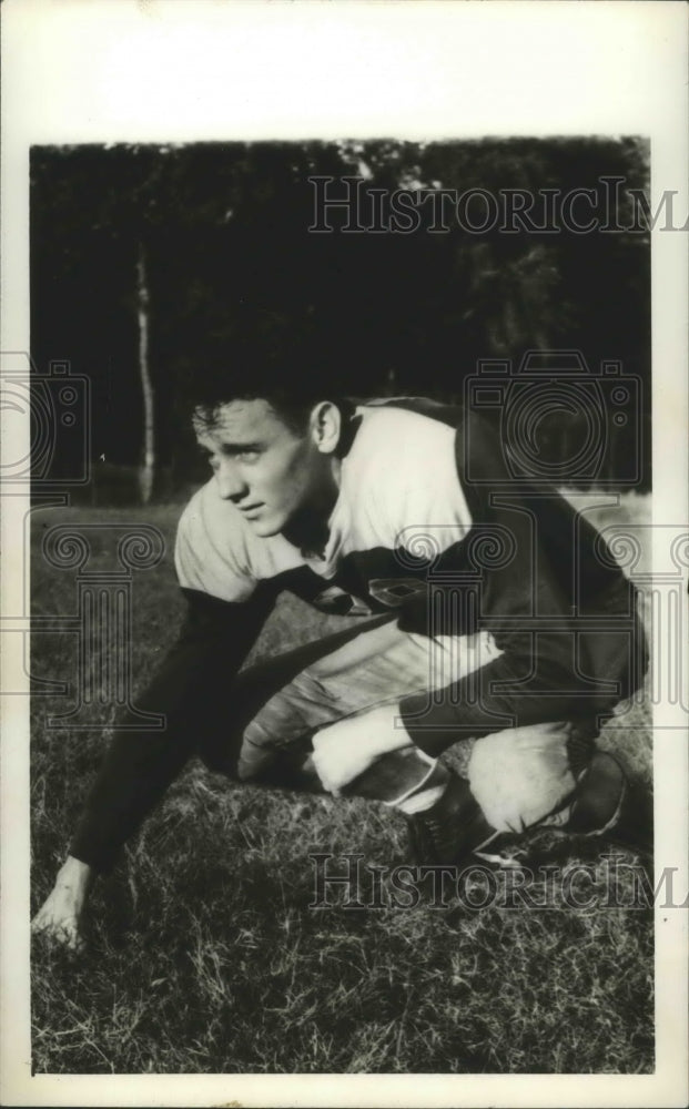 1941 Press Photo Football player, Ted Cook. - abns02358 - Historic Images