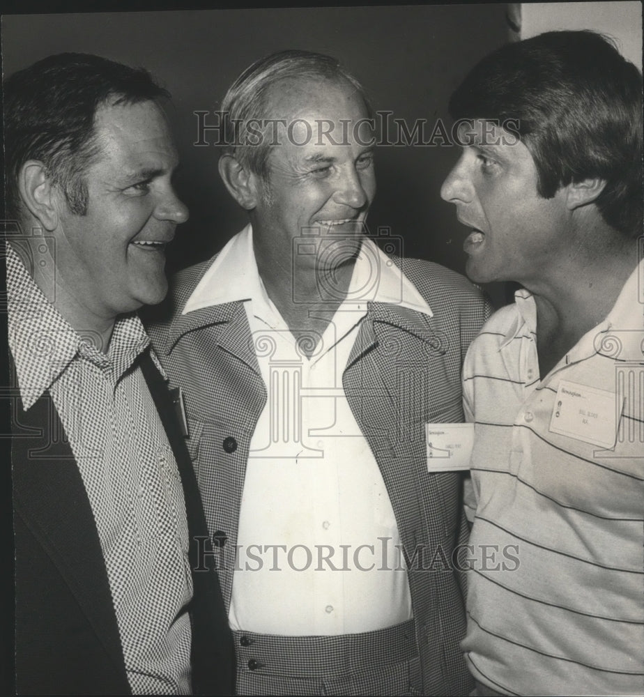 1976 Press Photo Southeastern Conference Football&#39;s Connally, Pevey And Oliver - Historic Images