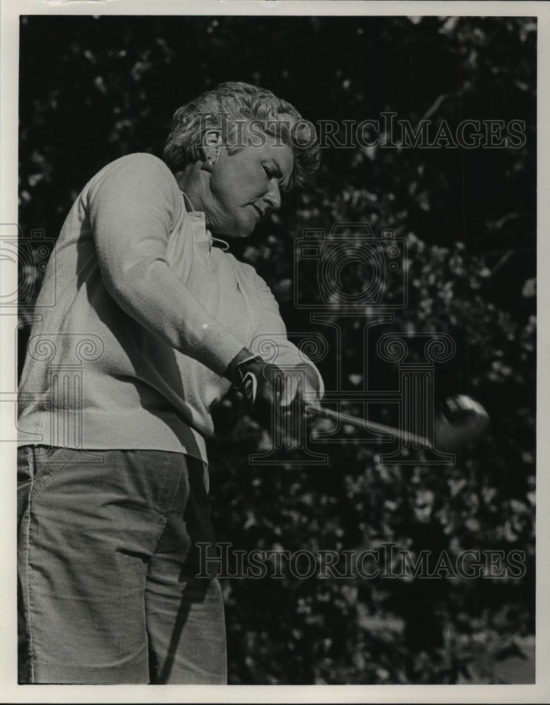 Press Photo Janet Fulton Alabama State Women&#39;s Golf Tournament Champion in 1990- Historic Images