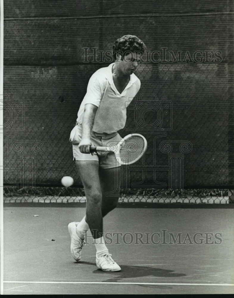 1979 Jefferson State Junior College Tennis' Bill Herron Makes Return - Historic Images