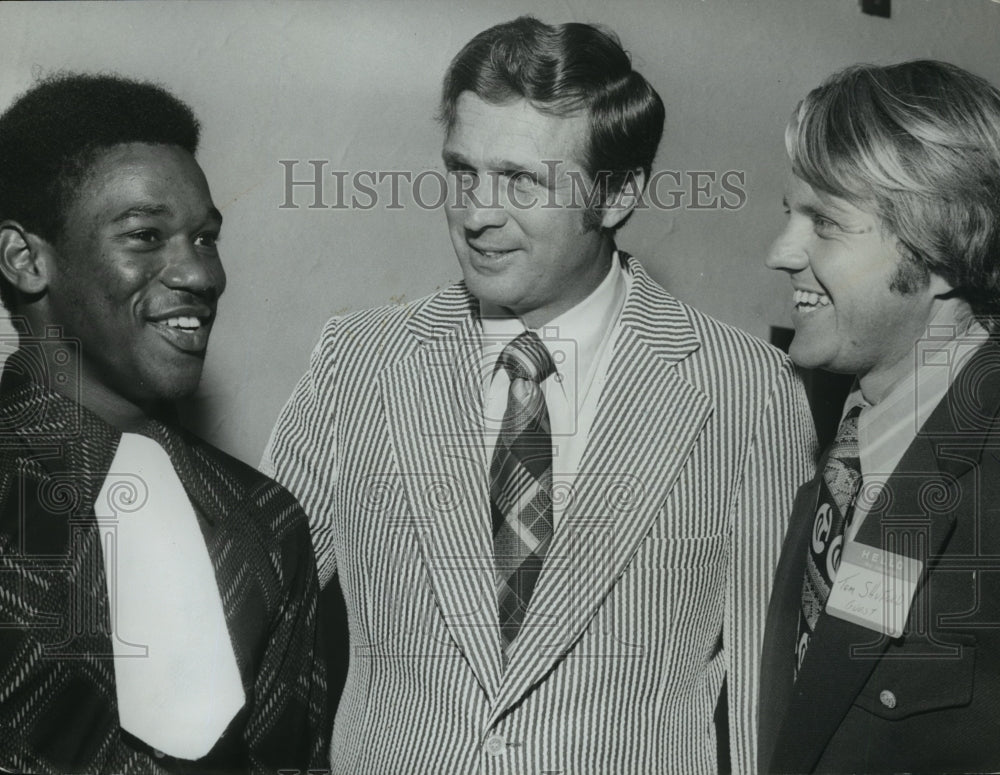 1974 Football Luminaries Harold Salter, Jack Gotta And Tom Shuford - Historic Images