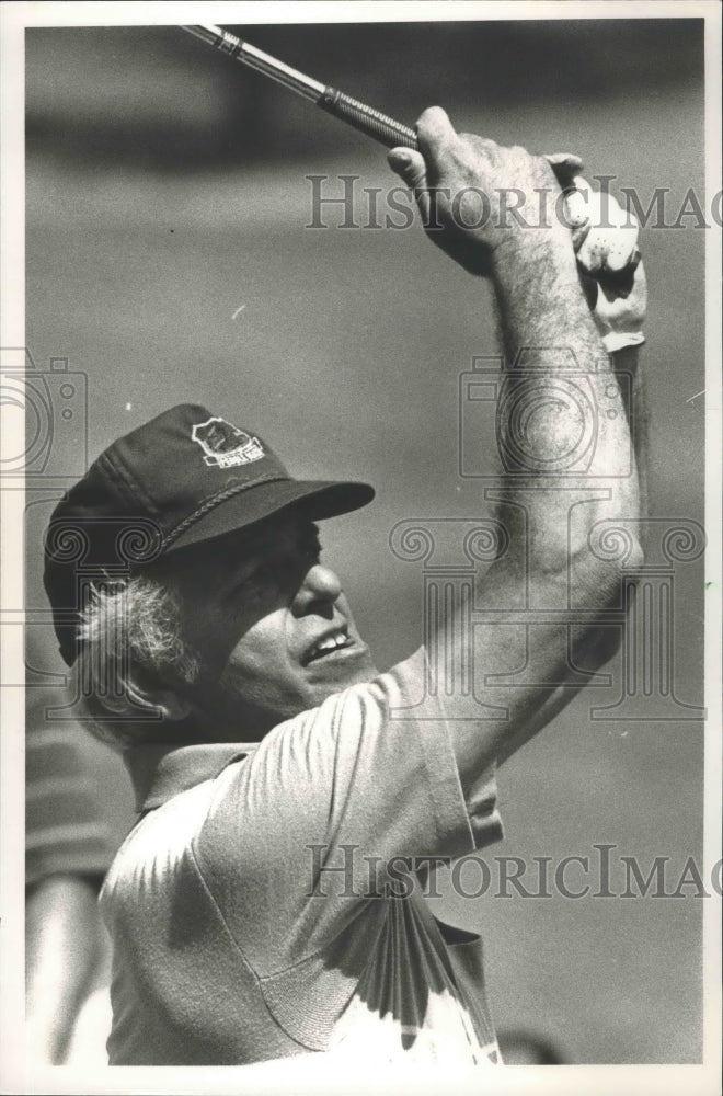 1988 Press Photo Adamsvile&#39;s Buddy Wolfe At Bessemer Techical Golf Tournament- Historic Images