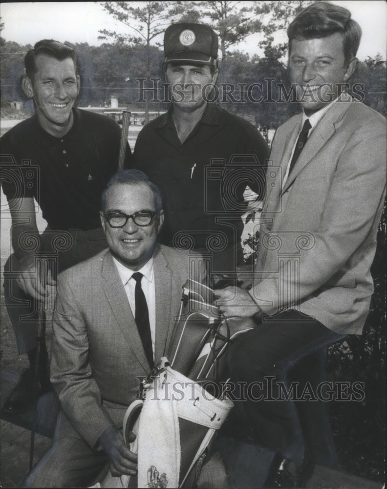 1968 Chace Lake Tournament Golfers Sims, Valden, Hill And Jones - Historic Images