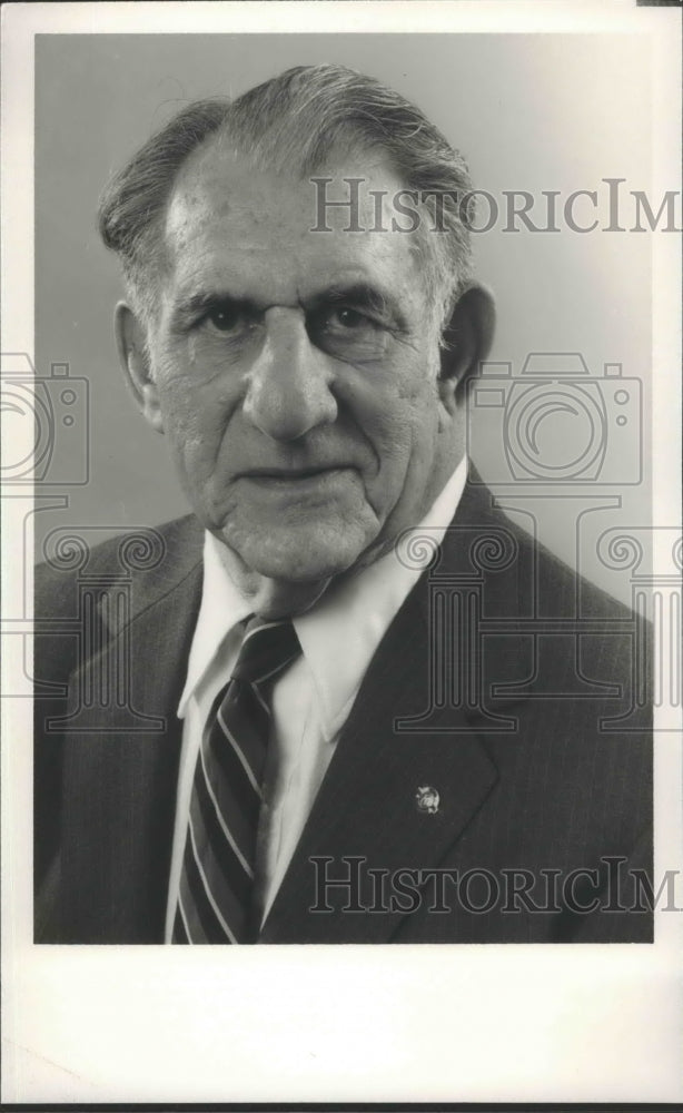 1987 Press Photo Athlete, Birmingham Businessman And Civic Leader Fred Sington- Historic Images