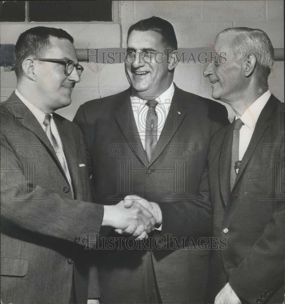 1962 Press Photo Richard Wentzel, Fred Sington, Harry Reich At Trussville Fete - Historic Images