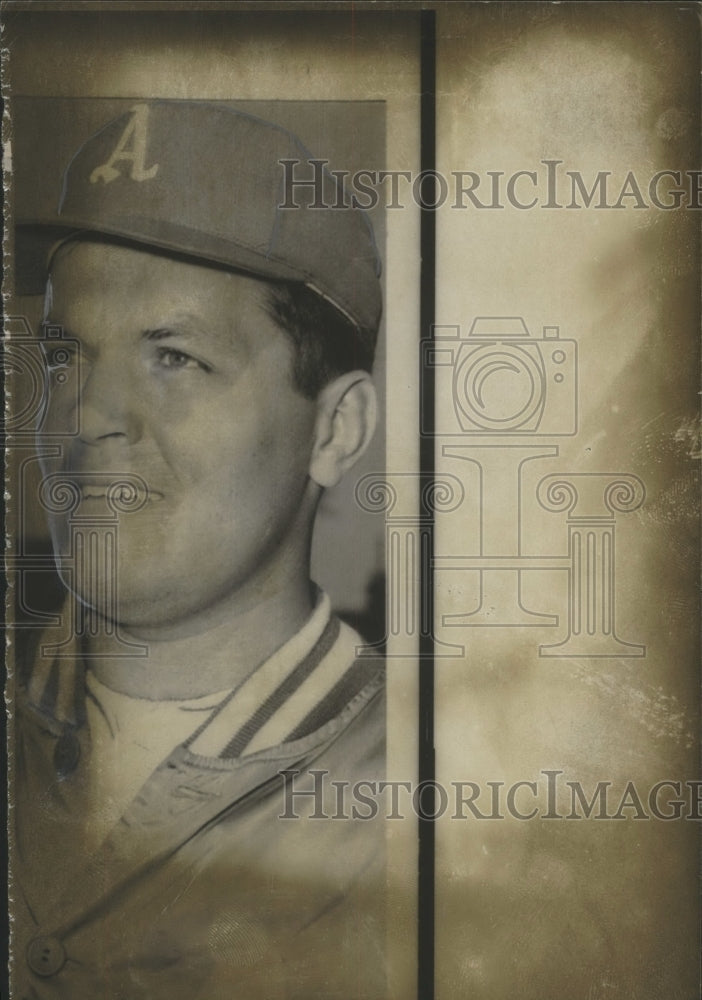 1969 Press Photo Oakland Athletics' Right-Handed Baseball Pitcher Jim Nash- Historic Images