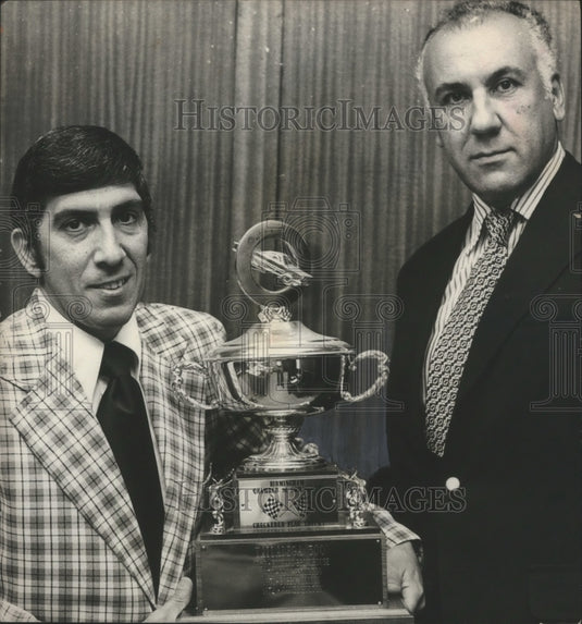 1975 Atlanta Motor Speedway's Don Naman And Goodyear's Mike Babick - Historic Images