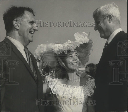 1970 Press Photo Chollett Perry, Fred Sington, Southern California's Tom Nickell- Historic Images