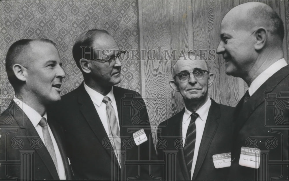 1966 Press Photo Birmingham Football Officials Association Banquet Honorees- Historic Images