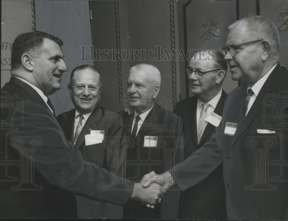 1967 Retired Southeastern Conference Football Officials Honored - Historic Images