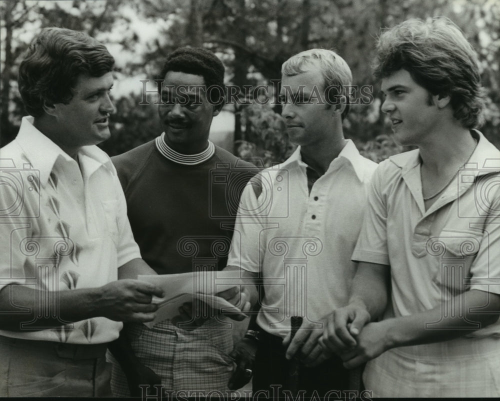 1979 Benny Humphryes, Golf Tournament Winner with Others in Bessemer - Historic Images