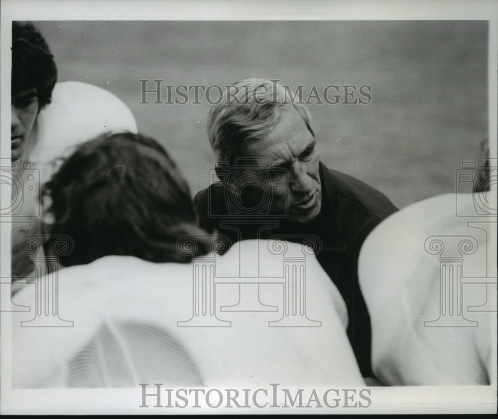 1976 Charlie Bradshaw, Football Coach of Troy - Historic Images