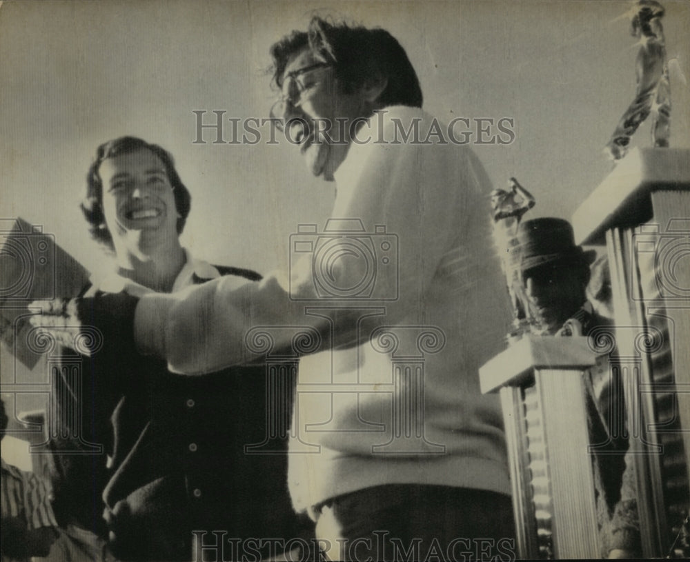 1974 Press Photo National Amateur Champion Golfer Jerry Pate with Others - Historic Images