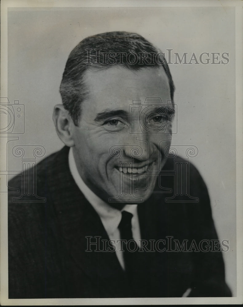 1963 Charlie Bradshaw, Head Football Coach, University of Kentucky - Historic Images