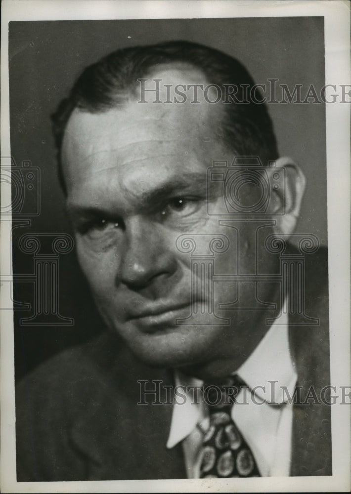 1952 Press Photo Frank (Pinky) HIggins - abns06313 - Historic Images