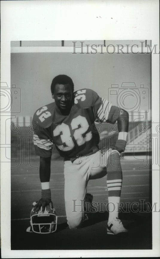 1980 Alabama's Ray Odums Football player-Historic Images