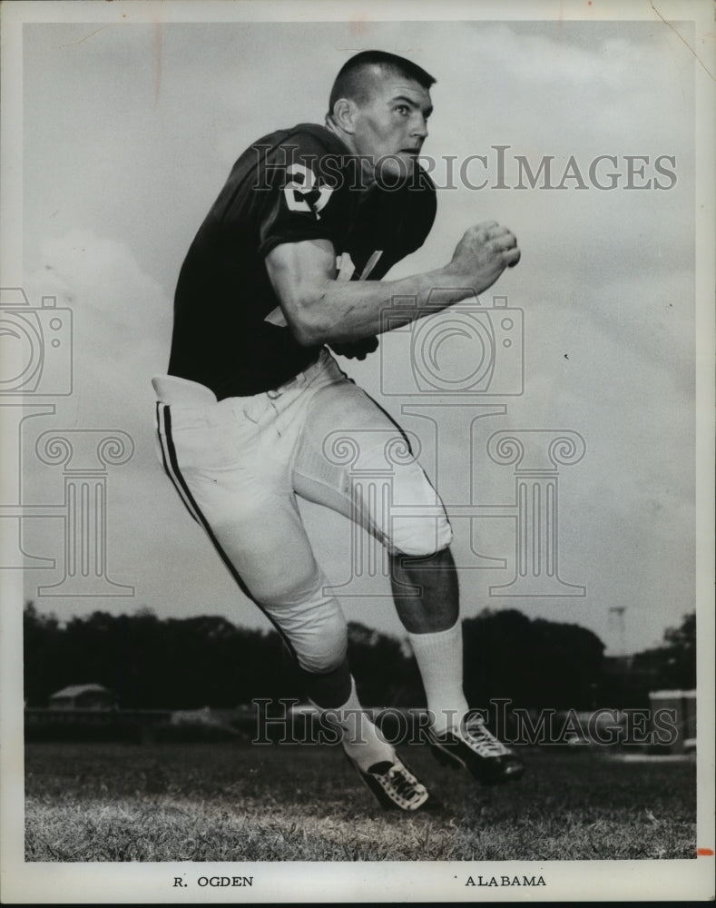 1963 Alabama Football Player Ray Ogden, Sports - Historic Images