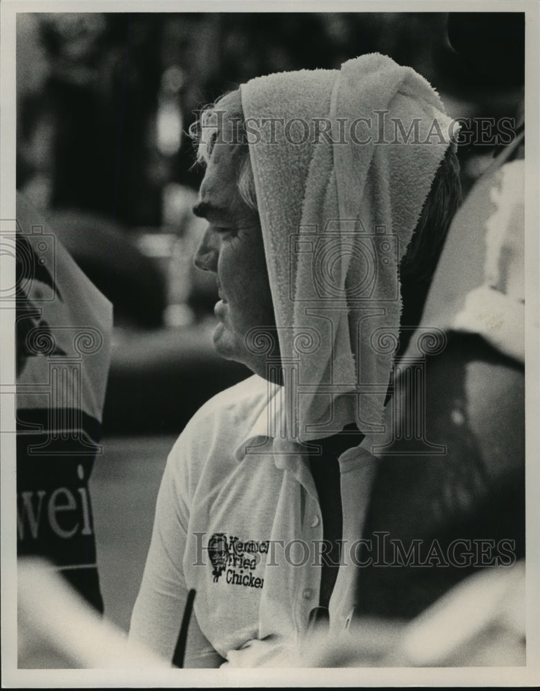 1987 Junior Johnson, NASCAR driver - Historic Images