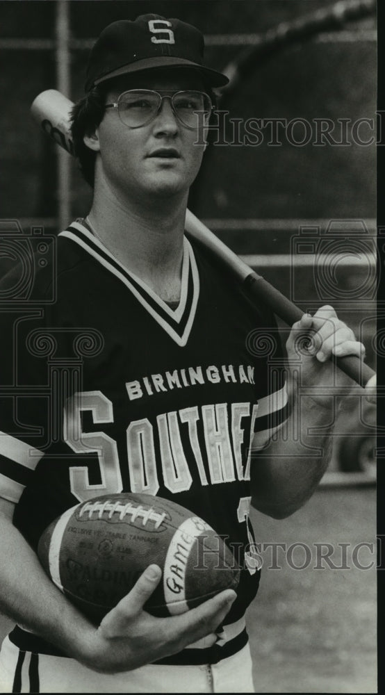 1980 Birmingham-Southern University - Mike Mills, Football, Baseball - Historic Images