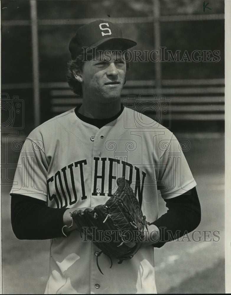 1983 Press Photo Birmingham-Southern College - Mike Mills, Baseball Pitcher- Historic Images