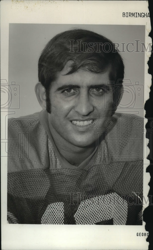 1974 George Mira, football player, Birmingham - Historic Images