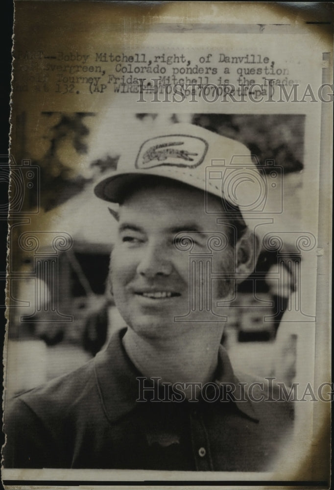 1979 Bobby Mitchell ponders a question at tournament - Historic Images