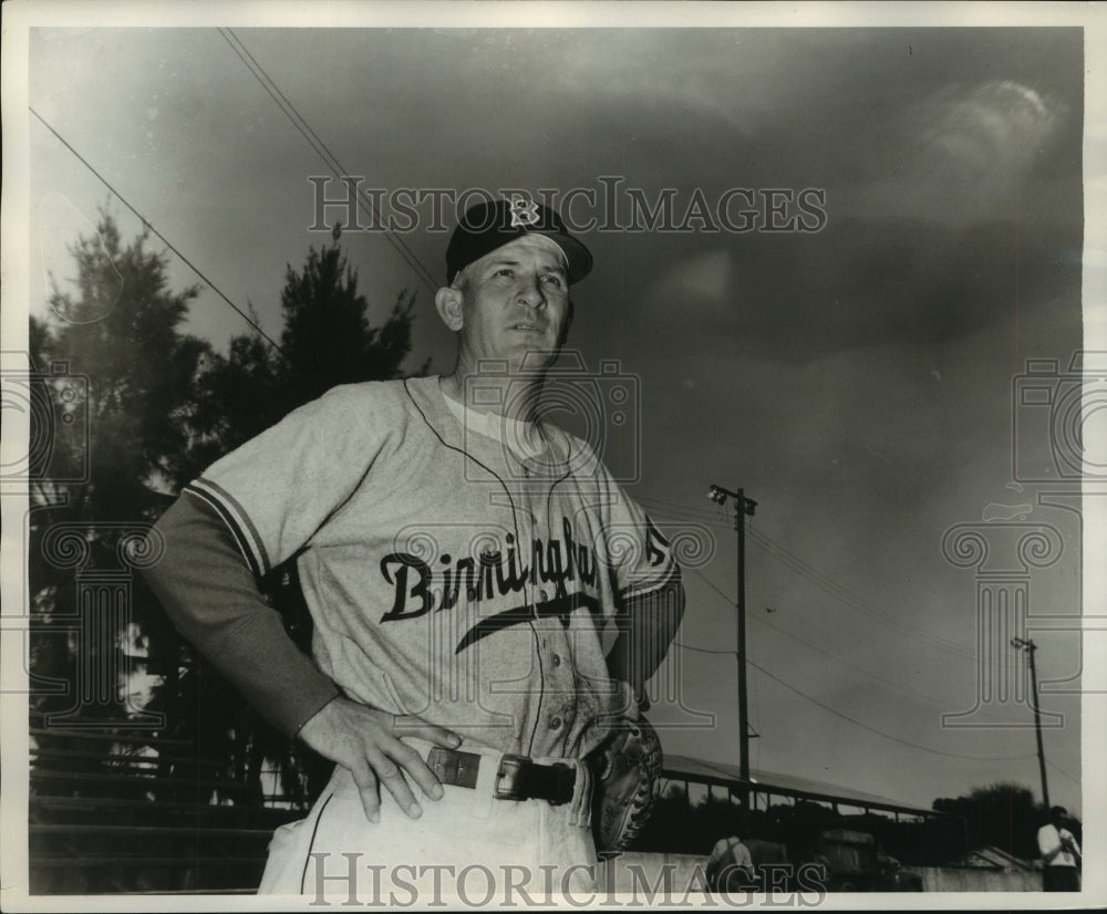 1953 Press Photo Al Vincent, Birmingham, Alabama Baseball Player, Sports- Historic Images