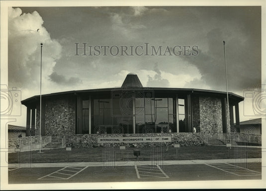 Press Photo International Motorsports Hall of Fame in Talladega, Alabama - Historic Images