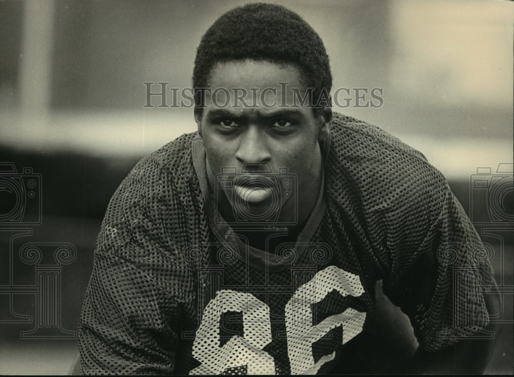 1983 Press Photo Shelby County football player Gerald Lawson - abns07433- Historic Images