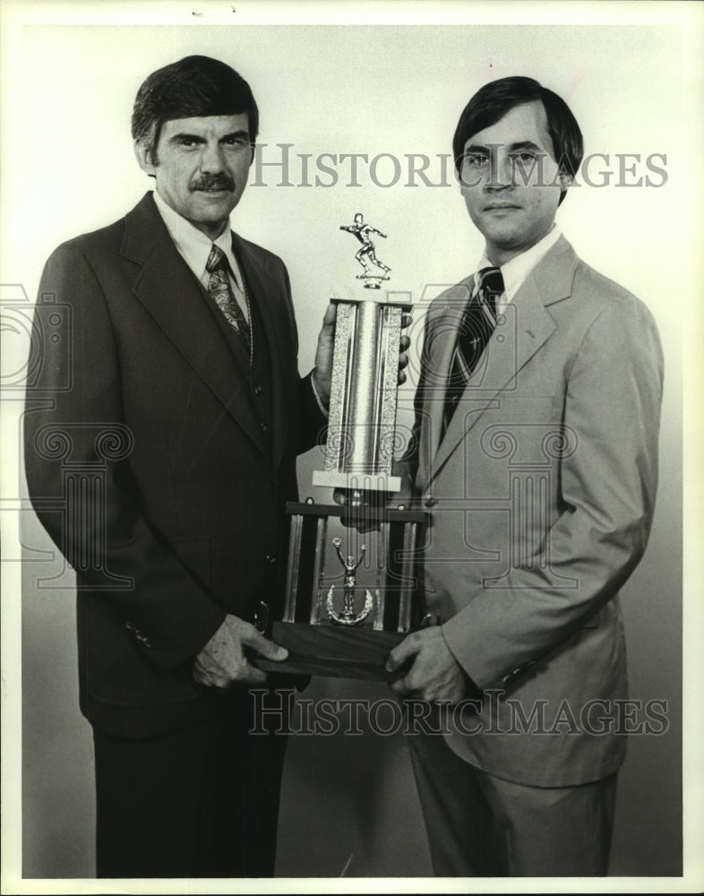 1978 Press Photo Ronnie Syphurs and Gary Fayard, Civitan Club Chairman - Historic Images