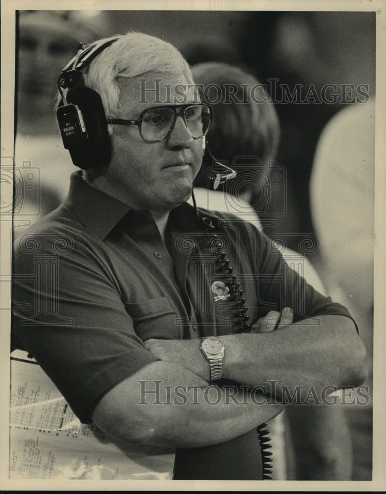 1984 Press Photo Birmingham Stallions - at Michigan Football Game- Historic Images