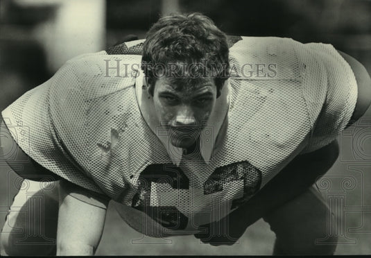 1982 Press Photo Muontain Brook Football Player Sorrell Chew - abns08420 - Historic Images