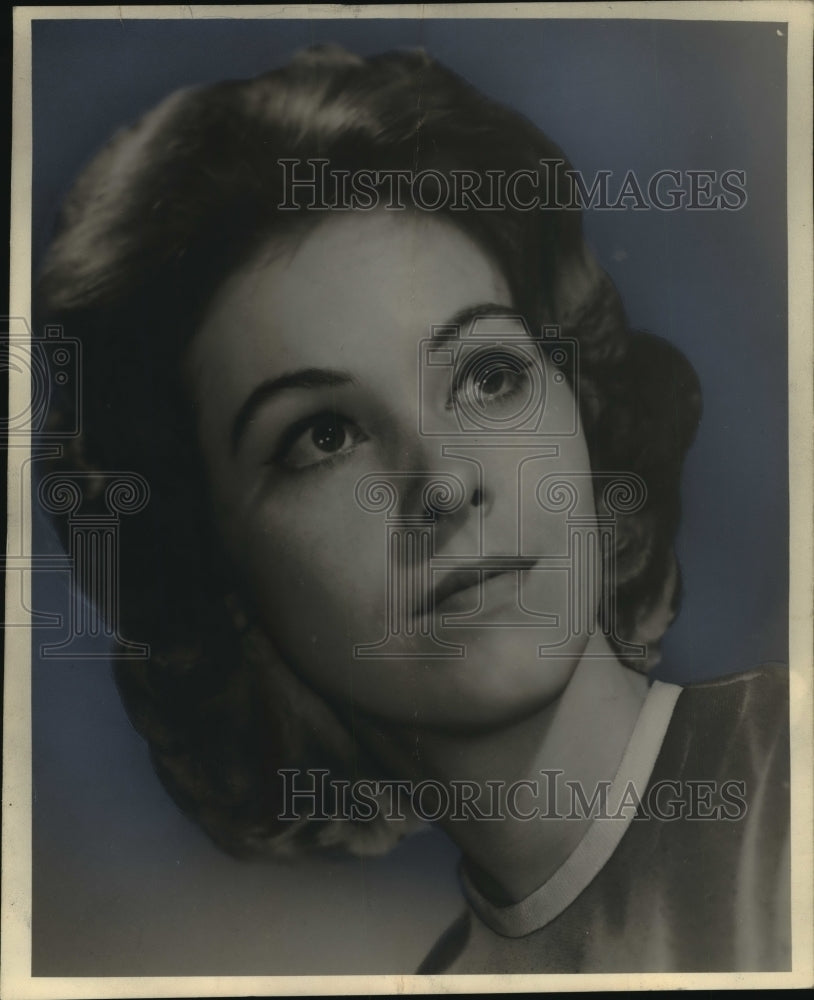 1965 Press Photo Miss Alabama 1965 Contestant Vicki Robertson - Historic Images