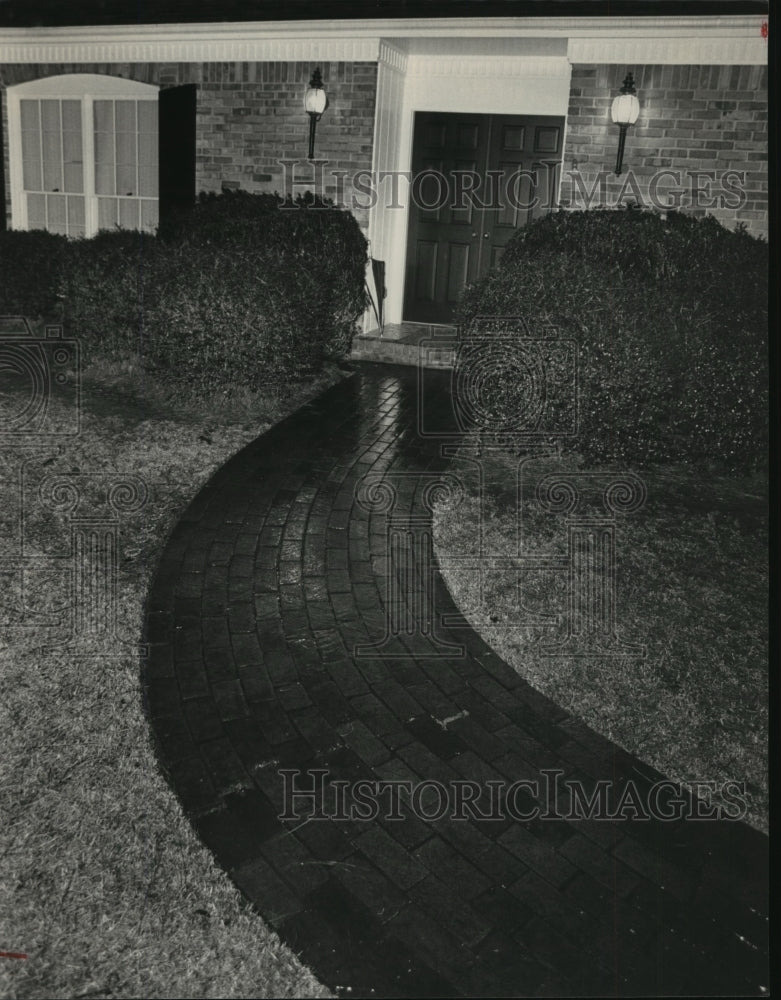 1983 Press Photo The Front of Paul Bear Bryant&#39;s Home - Historic Images